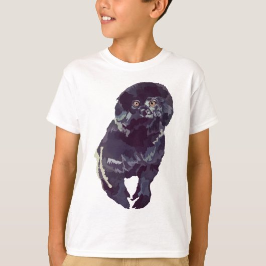 GはGoeldi Monkey用.Goeldis Monkey：小 Tシャツ (正面)