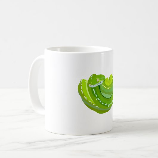 GはGreen Tree Python用 コーヒーマグカップ (正面左)