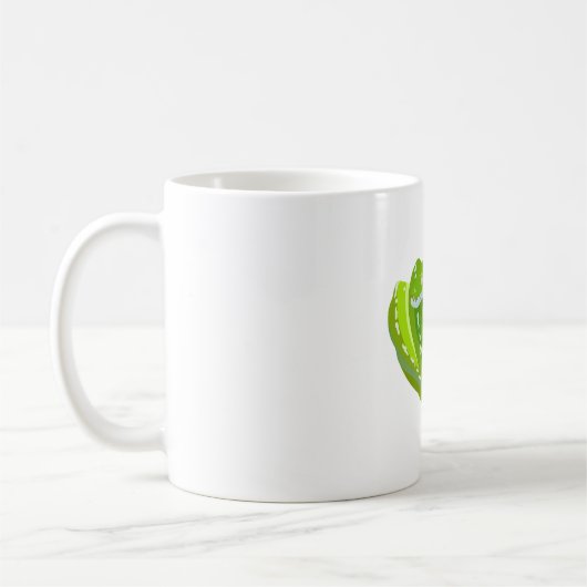 GはGreen Tree Python用 コーヒーマグカップ (左)