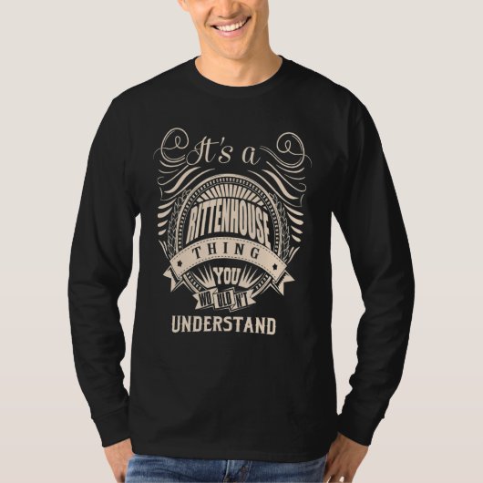 Gを理解できないのはRITTENHOUSEだ Tシャツ (正面)