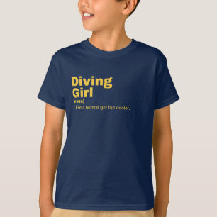 gガール – ダイビング tシャツ