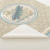 Gクリエーションオフィスグラゴンフライフリースブランケット シェルパブランケット (3/4)