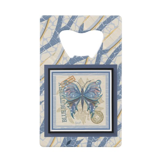 Gクリエーションオフィスバタフライ クレジットカード栓抜き (正面)