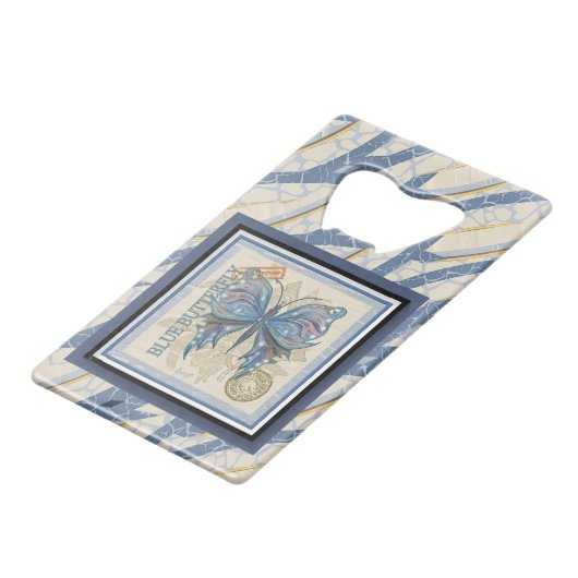 Gクリエーションオフィスバタフライ クレジットカード栓抜き (正面アングル)