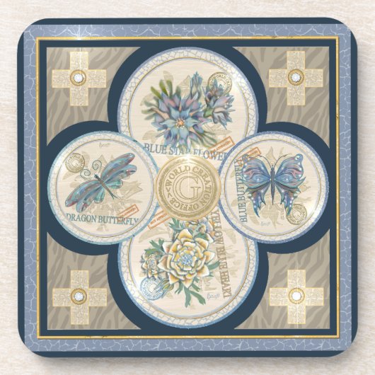 Gクリエーションオフィスバタフライ コースター (正面)