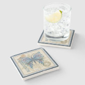 Gクリエーションオフィスバタフライ ストーンコースター (横)