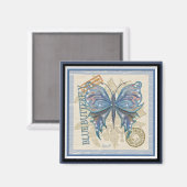 Gクリエーションオフィスバタフライ マグネット (正面/裏面)