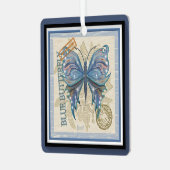Gクリエーションオフィスバタフライ メタルオーナメント (正面左)