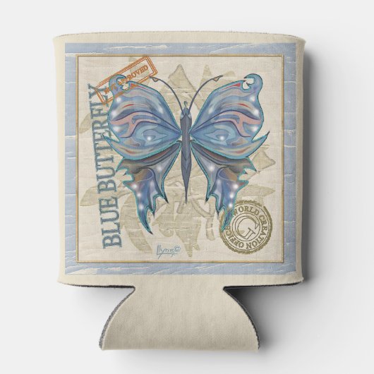 Gクリエーションオフィスバタフライ 缶クーラー (裏面)