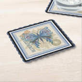 Gクリエーションオフィス 蝶 ペーパーコースター (アングル)