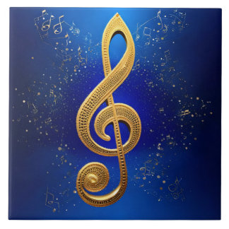 Gクレフ、 音符記号 タイル