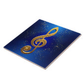 Gクレフ、 音符記号 タイル (側面)