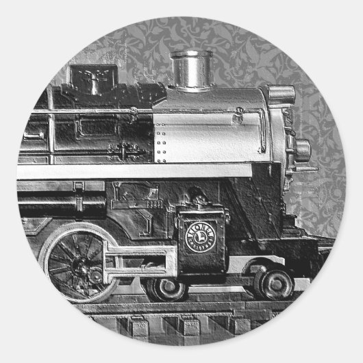 Gスケール鉄道模型 ラウンドシール (正面)