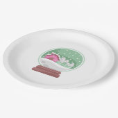 Gスノーグローブ ペーパープレート (アングル)