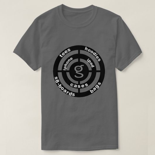 Gターゲットロゴシャツ Tシャツ (デザイン正面)