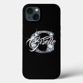 Gダイヤフェイクモンドきらきら光るモノグラム Case-Mate iPhoneケース (裏面)