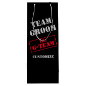 Gチームグルーミング ワインギフトバッグ (裏面)