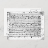 Gバイオ専攻のリン、ハープシコードおよびvioloncello 2 ポストカード (正面/裏面)