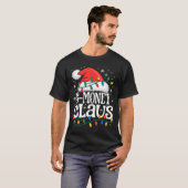 Gマネークラウス 楽しいクリスマス クリスマスのおばあちゃん ホリデー Tシャツ (正面フル)