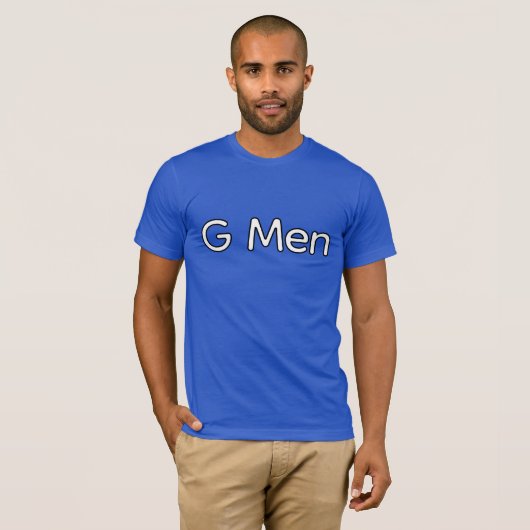 Gメン・ミュージカルデュオ Tシャツ (正面フル)