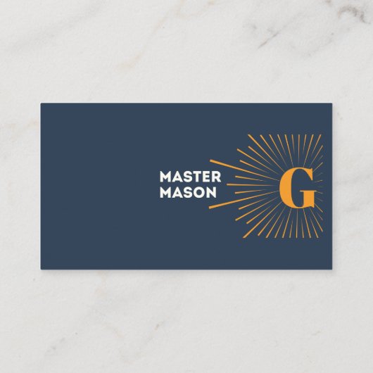 Gメーソニック名刺 名刺 (裏面)