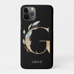 Gモノグラムフローラ パーソナライズされた iPhone 11 PROケース
