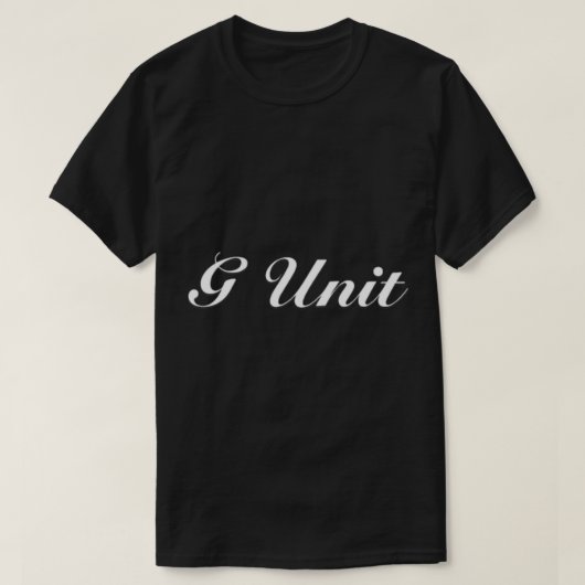 GユニットダークブルークラシックTシャツ Tシャツ (デザイン正面)