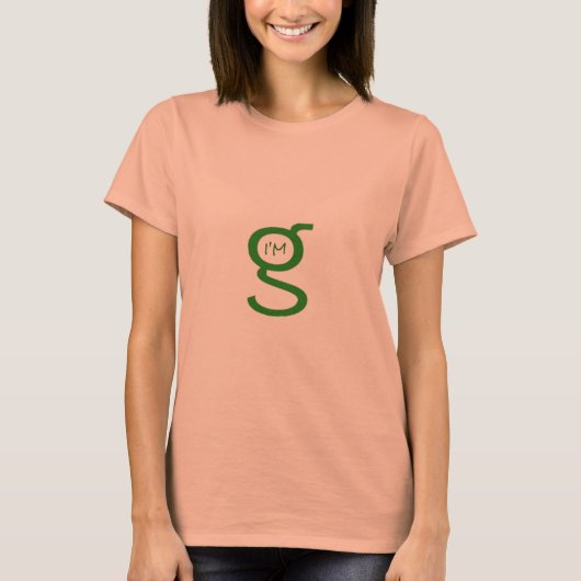 Gロゴシャツ Tシャツ (正面)