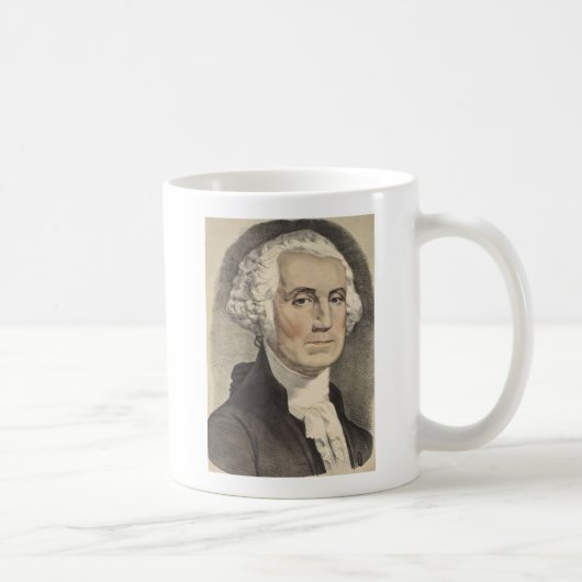 Gワシントン州、製革工およびIves コーヒーマグカップ (右)