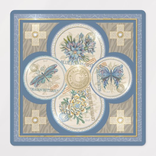 G創造事務所 ラベル (デザイン1)