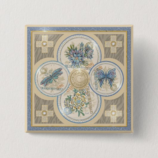 G創造事務所 缶バッジ (正面)