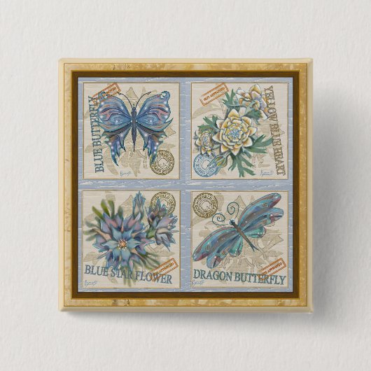 G創造事務所 缶バッジ (正面)