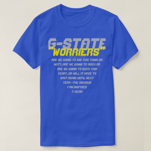 「G州の参拝者」 Tシャツ (デザイン正面)