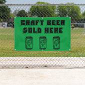 G販売のクラフトビール 横断幕 (インサイチュ)