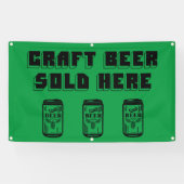 G販売のクラフトビール 横断幕 (横)