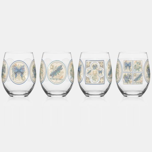 G造成所 ステムなしワイングラス (左)