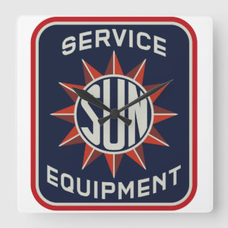 G2第1世代Sunロゴクロック スクエア壁時計