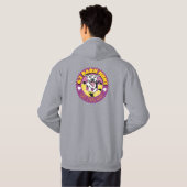 G2 バーンハント ロゴTシャツ パーカ (裏面フル)
