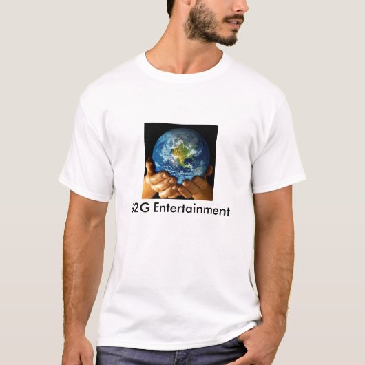 G2Gは記号、G2Gのエンターテイメントを記録します Tシャツ (正面)