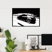 G35の転がショット ポスター (ホームオフィス)