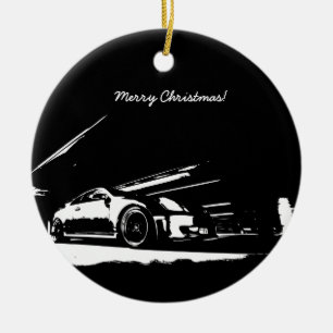 G35クーペの圧延の打撃のクリスマスのオーナメント セラミックオーナメント