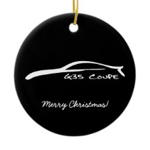 G35クーペブラシストローククリスマスのオーナメント
