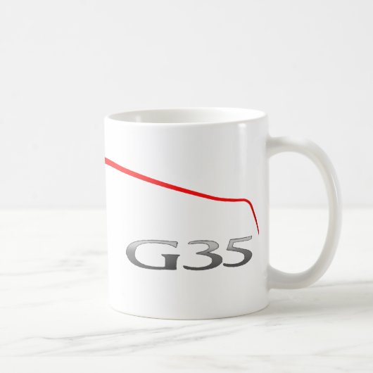 G35輪郭 コーヒーマグカップ (右)