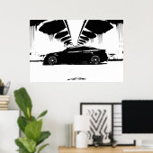 G37アートポスター ポスター (ホームオフィス)