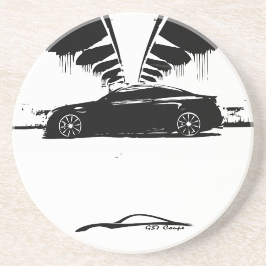 G37クーペのコースター コースター (正面)
