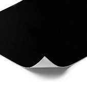 G37コンバーチブル白黒ポスター ポスター (角)