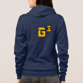 G3 ゴールデンイヤーズ 女性パーカー パーカ (裏面)