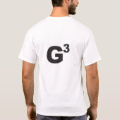 G3 Tシャツ (裏面)