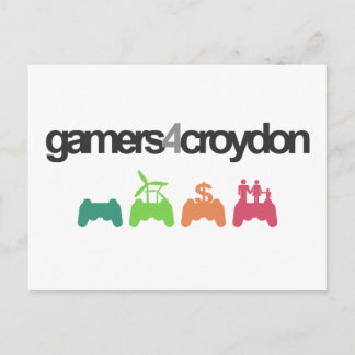 G4Cのロゴの郵便はがき ポストカード