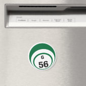 G56ビンゴボール冷蔵庫用マグネット マグネット (インサイチュ (食洗機))